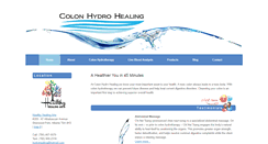 Desktop Screenshot of colonhydrohealing.com
